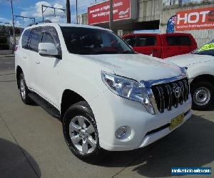 2014 Toyota Landcruiser Prado KDJ150R MY14 GXL White Automatic 5sp A Wagon