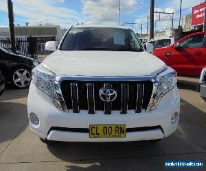 2014 Toyota Landcruiser Prado KDJ150R MY14 GXL White Automatic 5sp A Wagon