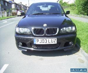 bmw 320d m sport in cosmo black