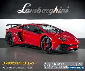 2016 Lamborghini Aventador LP 750-4 SV