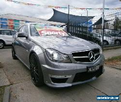 2012 Mercedes-Benz C63 W204 MY12 AMG Metallic Grey Automatic 7sp A Coupe for Sale