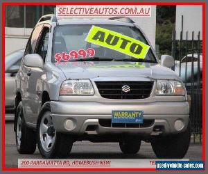 2001 Suzuki Grand Vitara Sports (4x4) Silver Automatic 4sp A Wagon