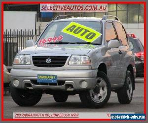 2001 Suzuki Grand Vitara Sports (4x4) Silver Automatic 4sp A Wagon