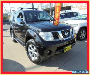 2008 Nissan Pathfinder R51 MY08 TI Black Automatic 5sp A Wagon