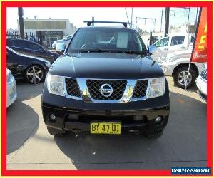 2008 Nissan Pathfinder R51 MY08 TI Black Automatic 5sp A Wagon