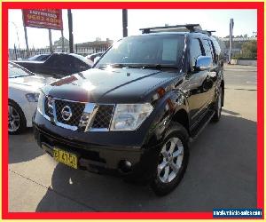 2008 Nissan Pathfinder R51 MY08 TI Black Automatic 5sp A Wagon