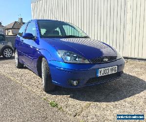 Ford Focus 2.0 ST170 2003 3dr, blue