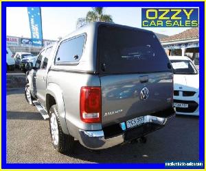 2011 Volkswagen Amarok 2H TDI400 Highline (4x4) Grey Manual 6sp M