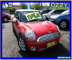 2008 Mini Cooper R56 Chilli Red Manual 6sp M Hatchback for Sale