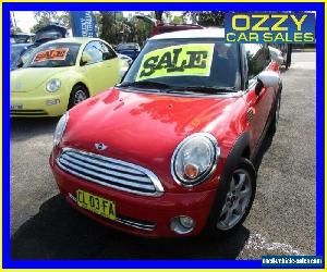 2008 Mini Cooper R56 Chilli Red Manual 6sp M Hatchback