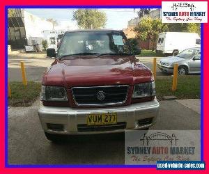 1999 Holden Jackaroo U8 Red Automatic A Wagon