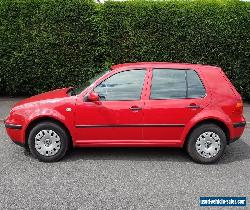 Volkswagen Golf SE, Mark IV, Red, 5 door, 2003, 1,598cc, MOT until Oct 2017 for Sale