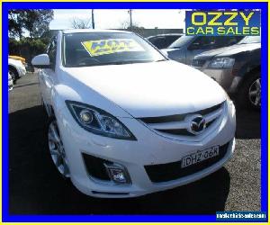 2009 Mazda 6 GH MY09 Diesel White Manual 6sp M Wagon