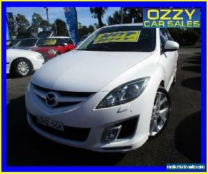 2009 Mazda 6 GH MY09 Diesel White Manual 6sp M Wagon