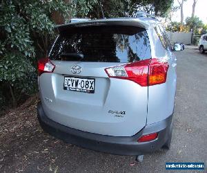 RAV4 Turbo Diesel AUTO All wheel drive, Silver Toyota LATE 2014