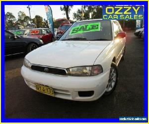 1997 Subaru Liberty GX White Automatic 4sp A Sedan