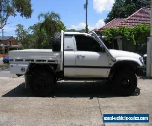 2001 Toyota Landcruiser HZJ100R (4x4) White Manual 5sp M Cab Chassis