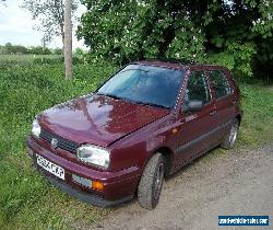 1998 vw golf 1.6    5 door    for spares or repair for Sale