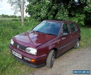 1998 vw golf 1.6    5 door    for spares or repair