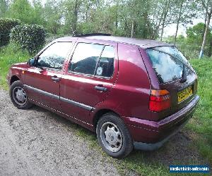 1998 vw golf 1.6    5 door    for spares or repair