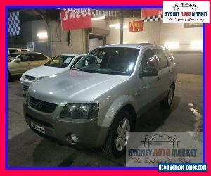 2005 Ford Territory SX TX Silver Automatic A Wagon