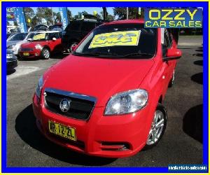 2006 Holden Barina TK Red Manual 5sp M Sedan