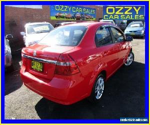 2006 Holden Barina TK Red Manual 5sp M Sedan