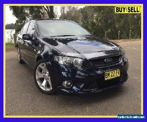 2011 Ford Falcon FG XR6 Blue Automatic A Sedan