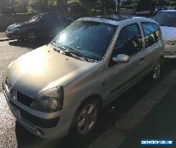 2002 RENAULT CLIO EXTREME 16V SILVER  12 MONTH MOT for Sale