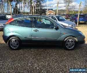 2002 FORD FOCUS ZETEC 1.8 GREEN