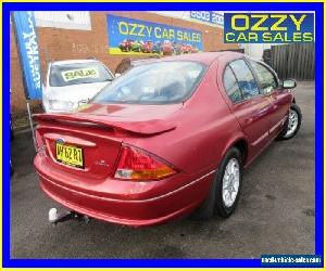 1999 Ford Falcon AU Classic Red Automatic 4sp A Sedan