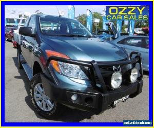 2012 Mazda BT-50 XT (4x2) Blue Manual 6sp M