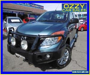 2012 Mazda BT-50 XT (4x2) Blue Manual 6sp M