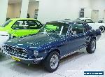 1967 Ford Mustang Nightmist Blue Manual 3sp M Hardtop for Sale