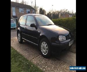 vw golf 1.4 mk4 Black 2002