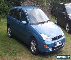 Blue 2000 Ford Focus 1.8 16V Zetec A/C Petrol Manual for Sale