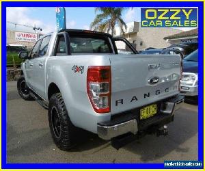 2012 Ford Ranger PX XLT 3.2 (4x4) Silver Automatic 6sp A Dual Cab Utility