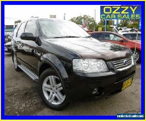 2007 Ford Territory SY Ghia (4x4) Black Automatic 6sp A Wagon