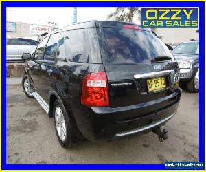 2007 Ford Territory SY Ghia (4x4) Black Automatic 6sp A Wagon