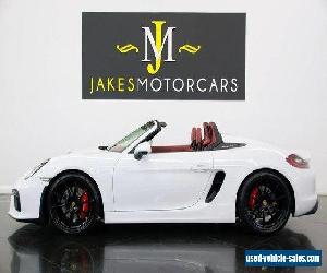 2016 Porsche Boxster Spyder