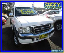 2006 Ford Courier PH XLT (4x4) White Automatic 5sp A Crew Cab P/Up for Sale