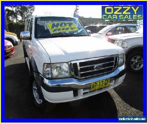 2006 Ford Courier PH XLT (4x4) White Automatic 5sp A Crew Cab P/Up