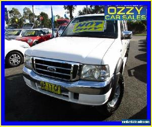 2006 Ford Courier PH XLT (4x4) White Automatic 5sp A Crew Cab P/Up