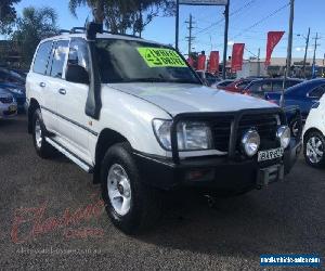 1998 Toyota Landcruiser HZJ105R (4x4) White Manual 5sp M Wagon