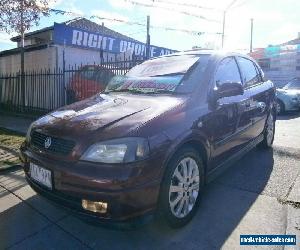 2003 Holden Astra TS CDX Burgundy Automatic 4sp A Hatchback