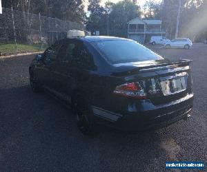 2012 Ford Falcon FG MkII XR6 Turbo Black Automatic A Sedan