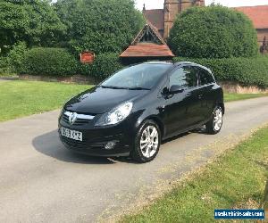 VAUXHALL CORSA SXi 1.2 PETROL, BLACK, 3 DOOR, 2010 MODEL