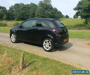 VAUXHALL CORSA SXi 1.2 PETROL, BLACK, 3 DOOR, 2010 MODEL