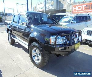 2006 Nissan Navara D22 S2 ST-R Black Manual 5sp M 4D Utility