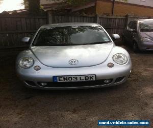 2003 VOLKSWAGEN BEETLE V5 SILVER